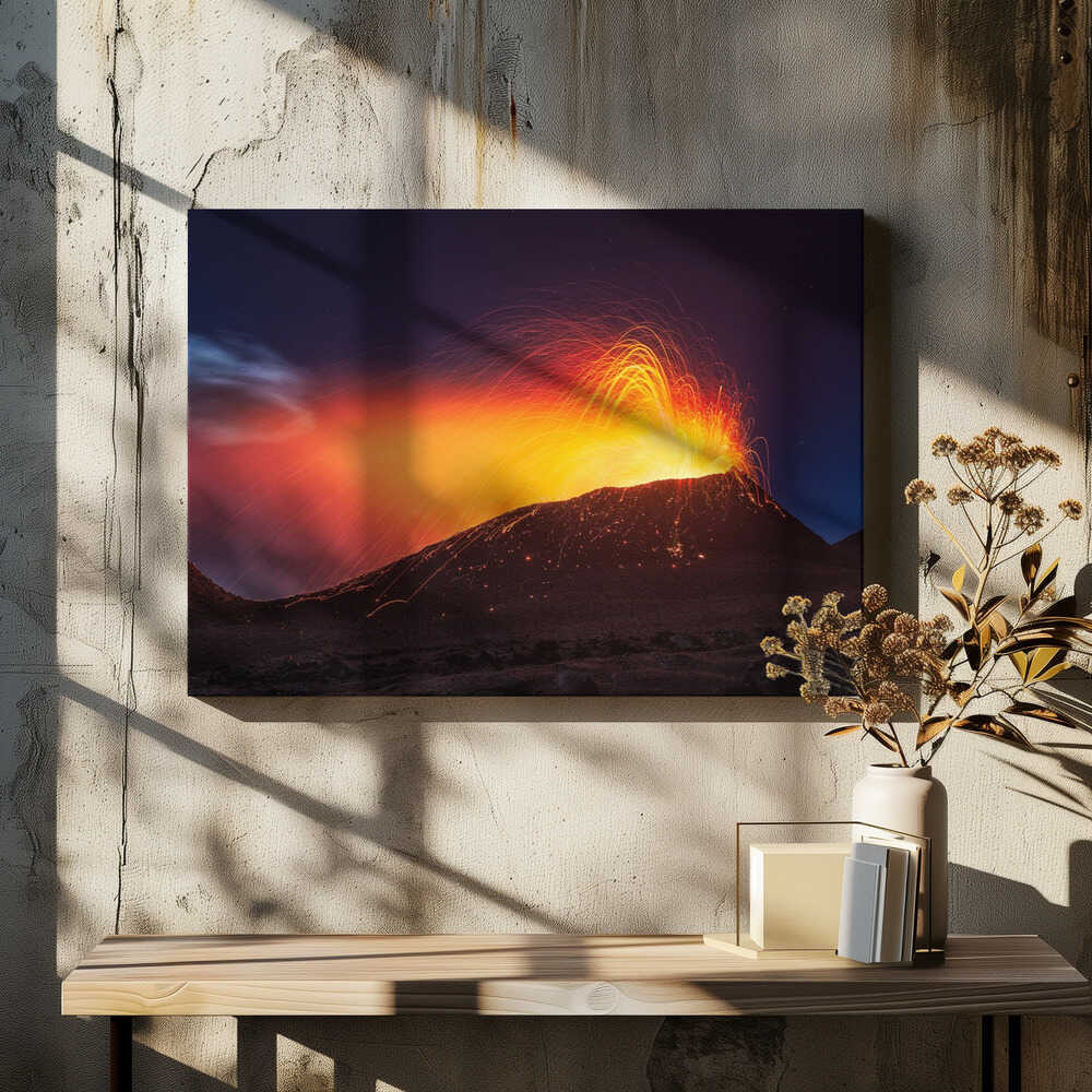 La Fournaise volcano