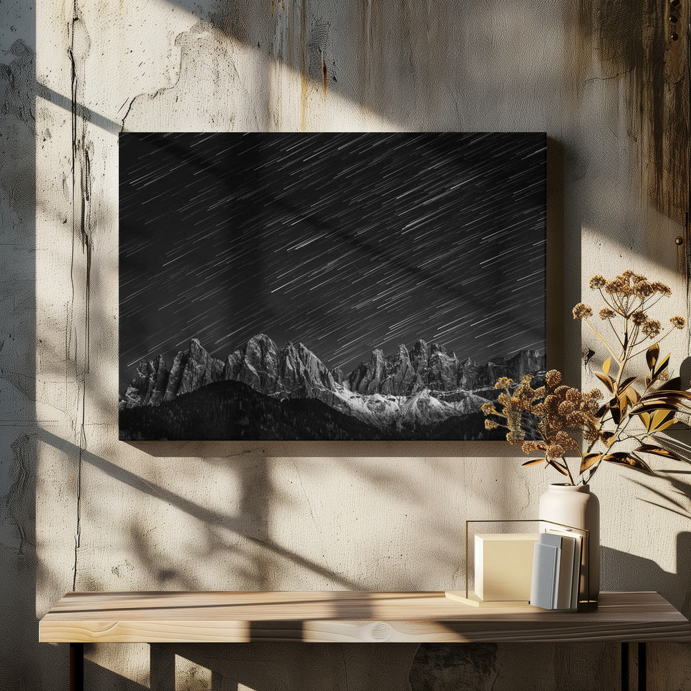 Starfall in the Dolomites