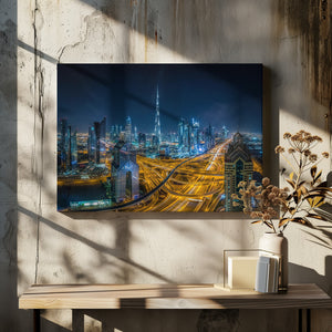 Art Prints of Blue city