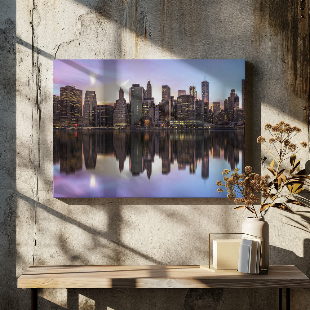 Art Prints of Reflections of a sleepless city