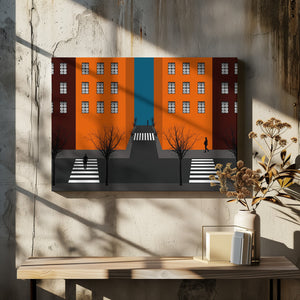 Art Prints of city in my world