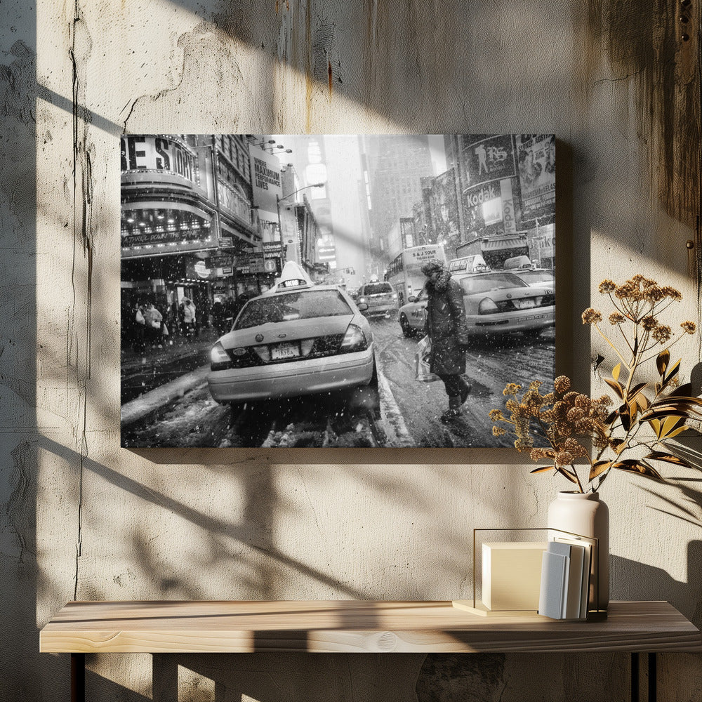 New York in Blizzard