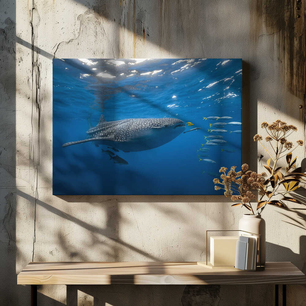 Tuna Shoal and whale shark