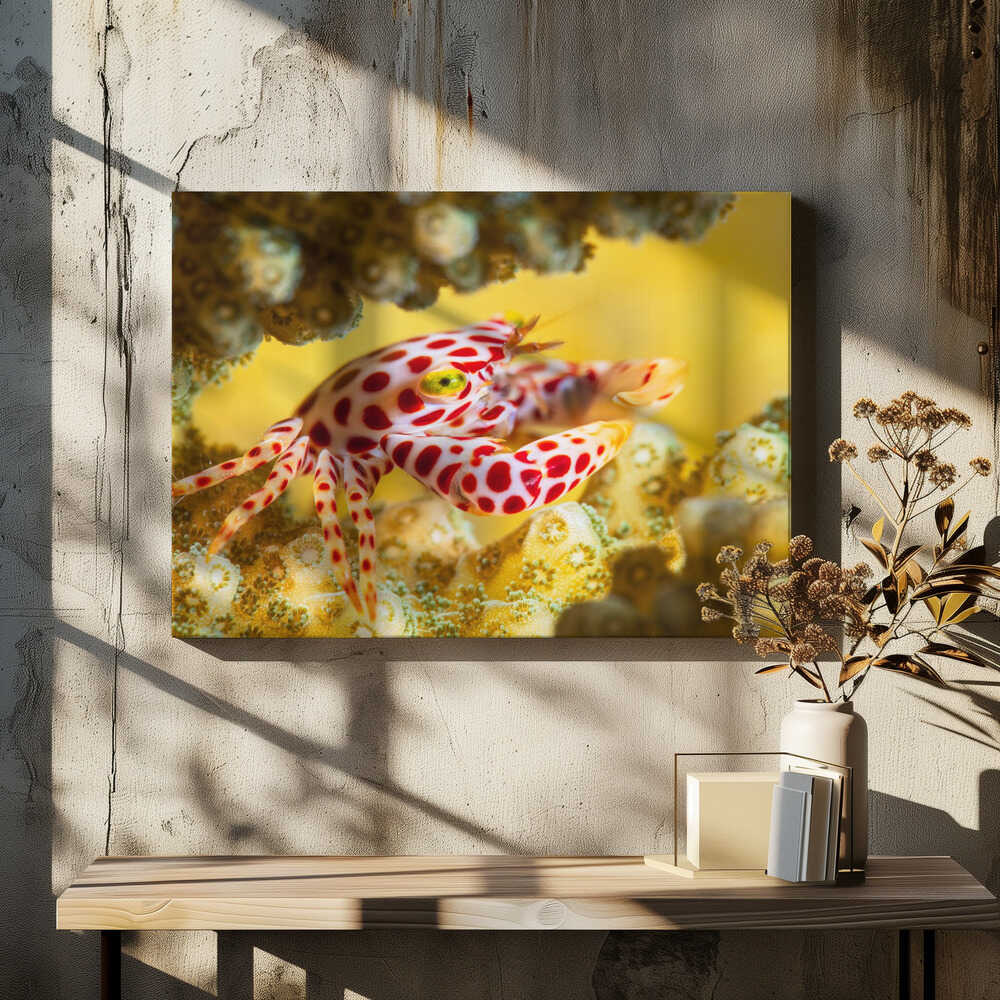 Red -Spotted Guard Crab