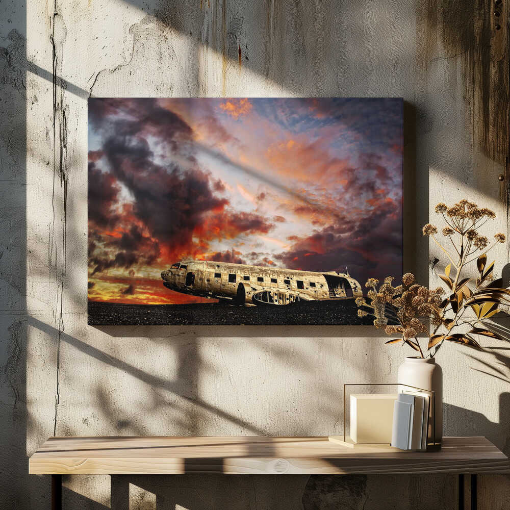 Remains of an Aircraft