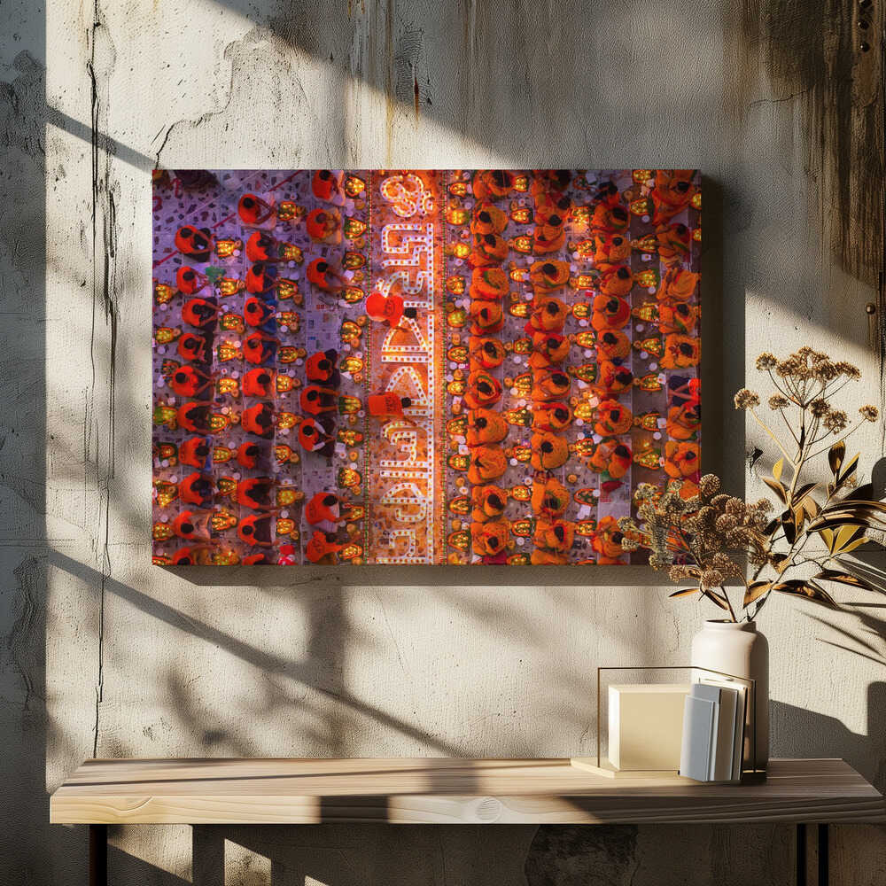 Celebrating Rakher Upobash Festival