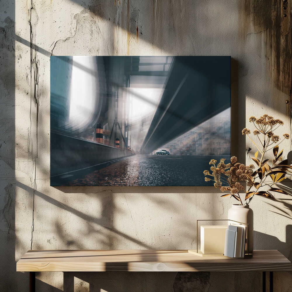 Unreal space Under the bridge