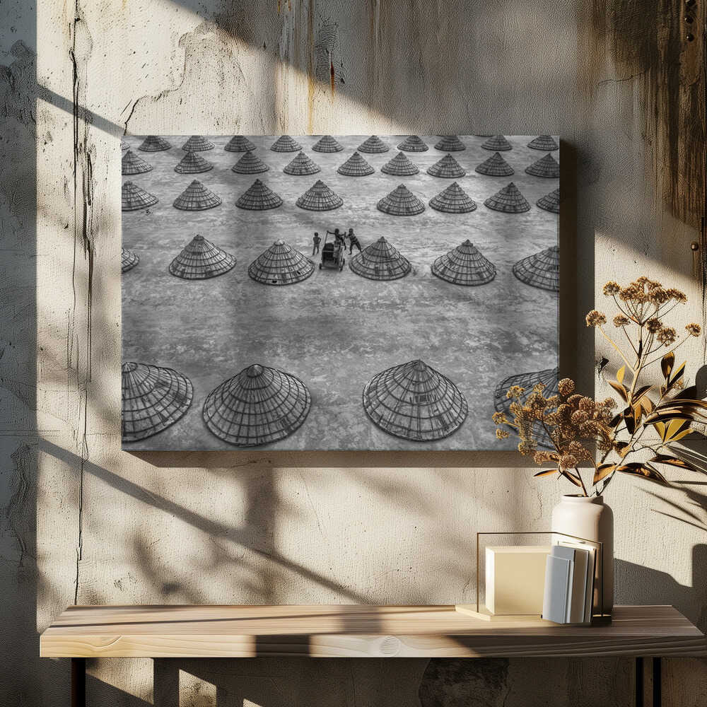 Children in rice mill