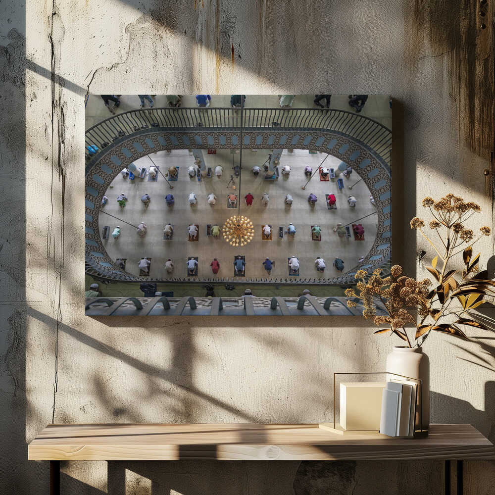 Friday prayer held with social distancing