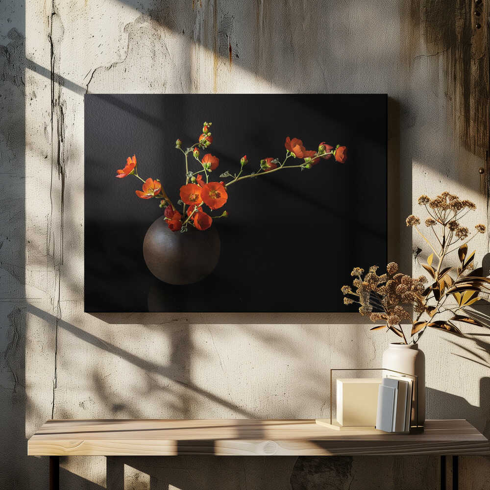 Blooming wildflowers