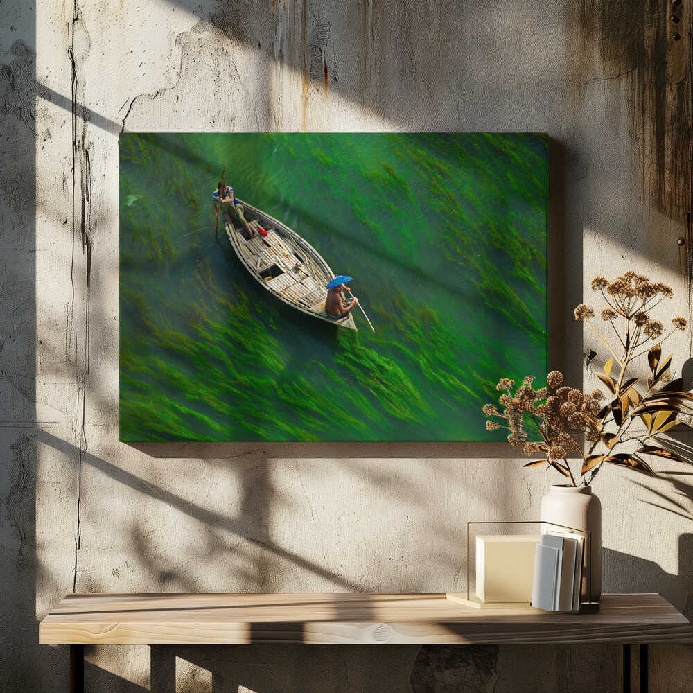 Sailing Through Green Veins