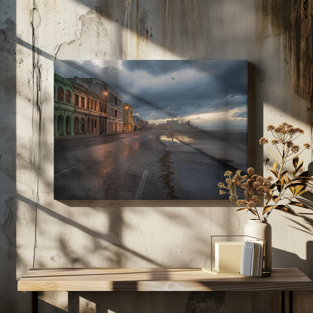 Art Prints of Winter Malecon