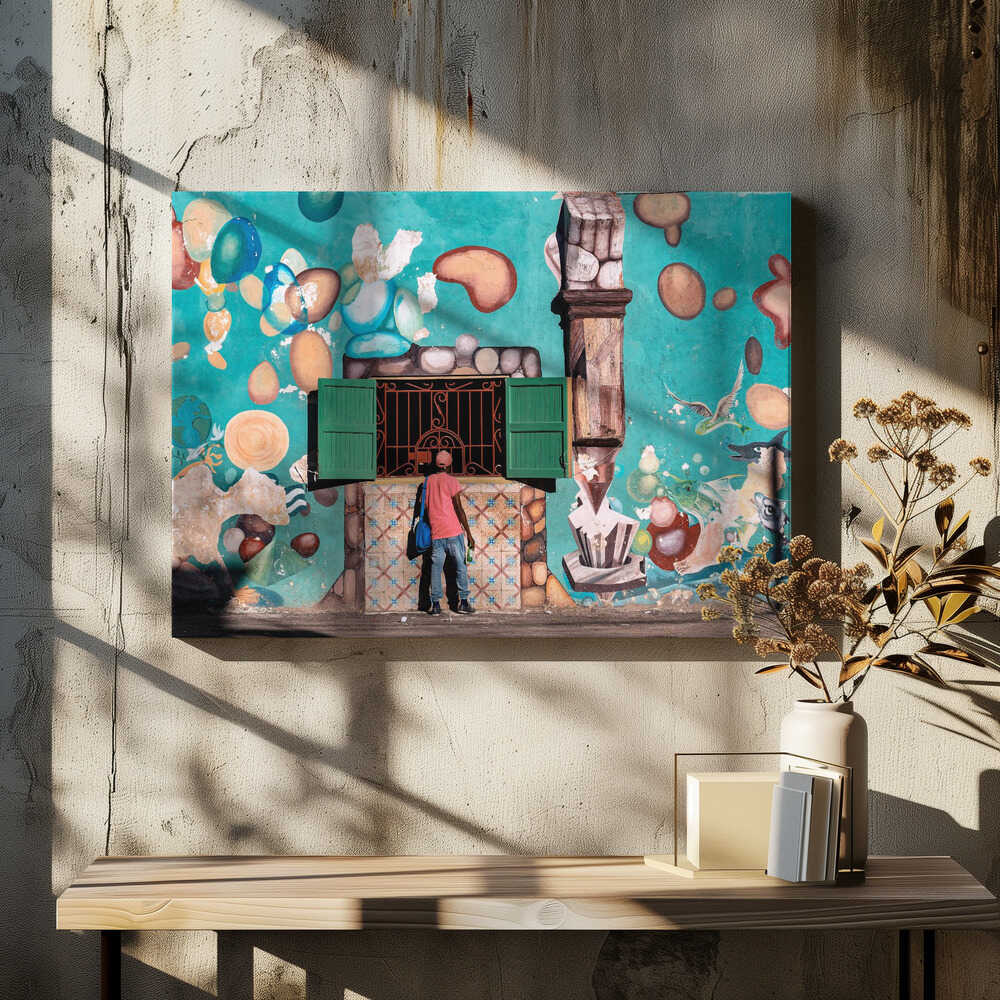 Getting something to drink