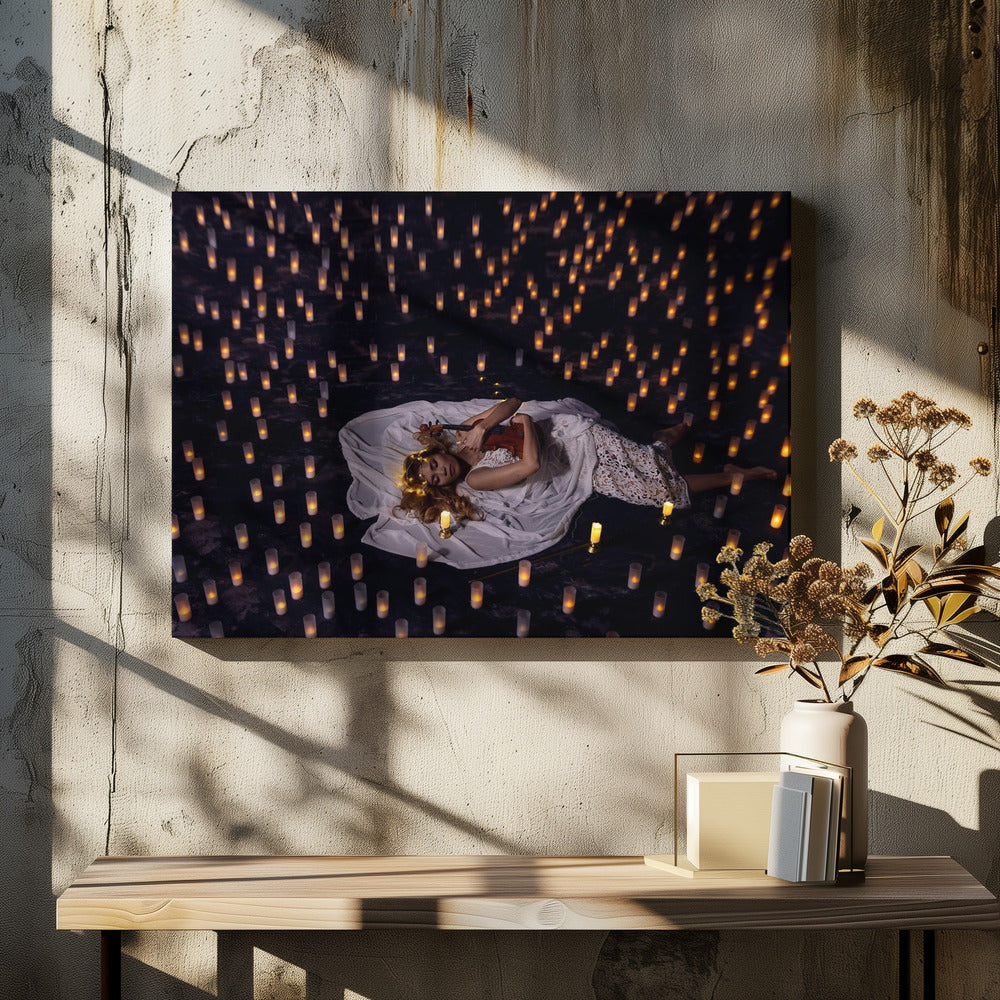 Feeling peaceful with music