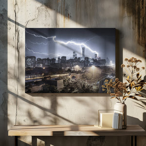 Art Prints of Lighting over Beijing
