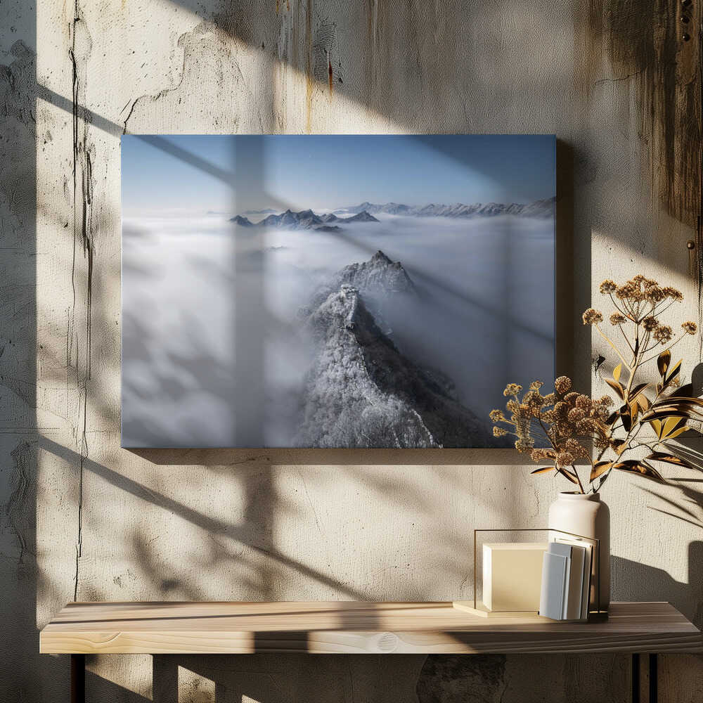 Great Wall Moonlight Starry Sky Cloud Sea