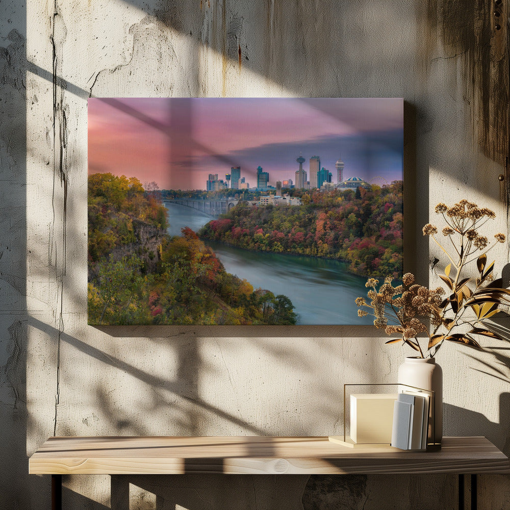 Niagra River Morning Glow