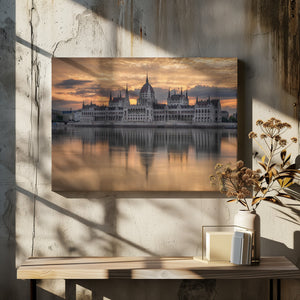 Art Prints of Sunrise in Budapest