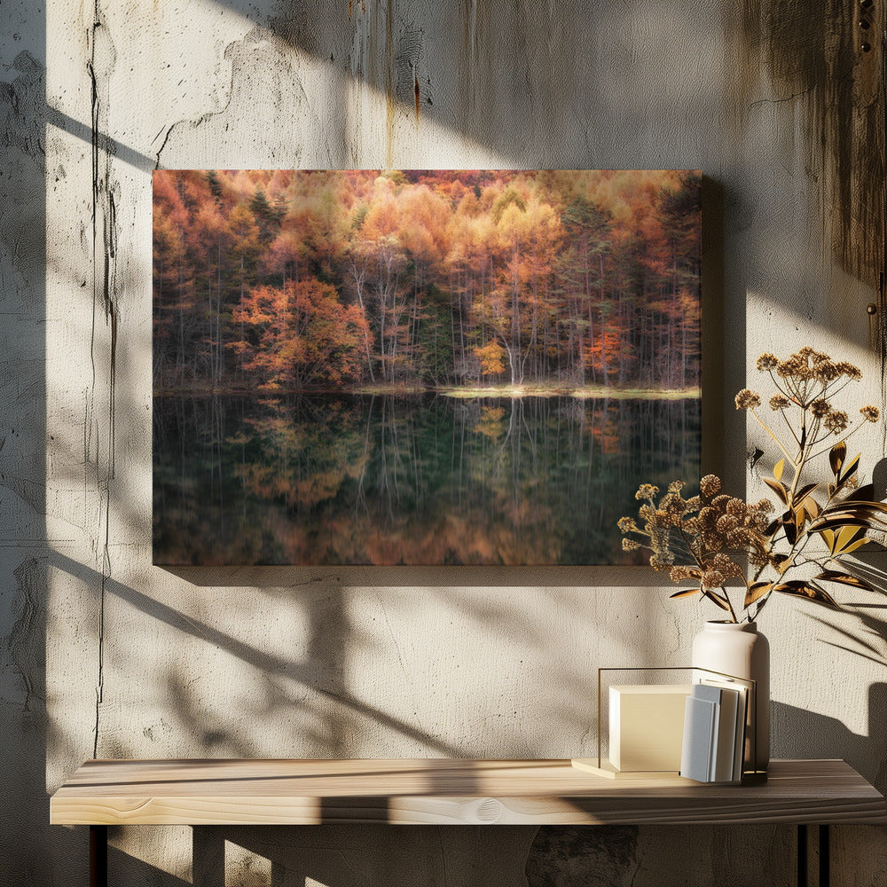 Beautiful reflection in Autumn