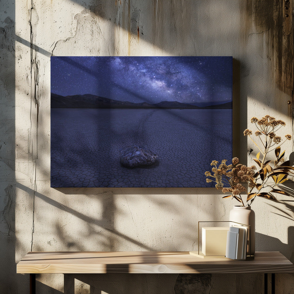 Milky Way Over The Racetrack