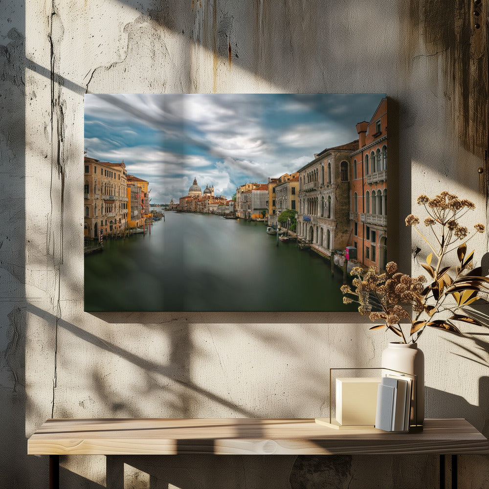 Art Prints of Stormy weather on the Grand Canal