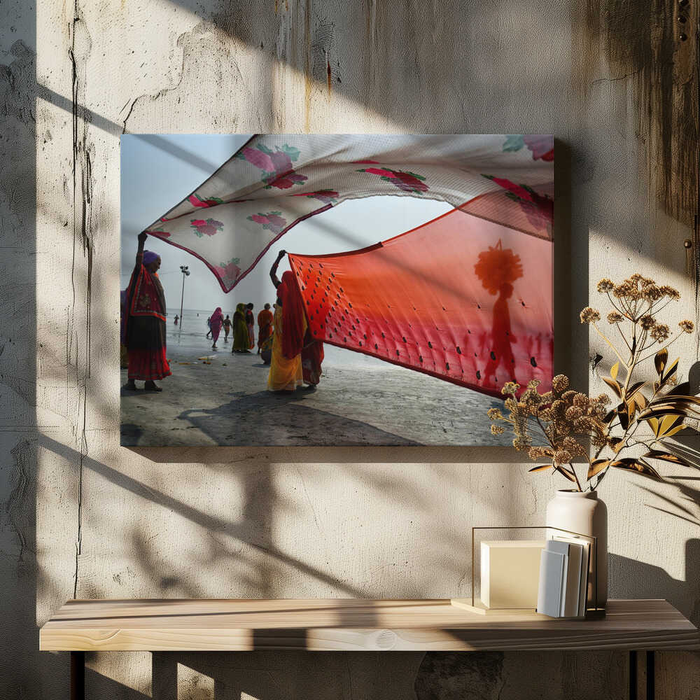 Street Drama at Gangasagar