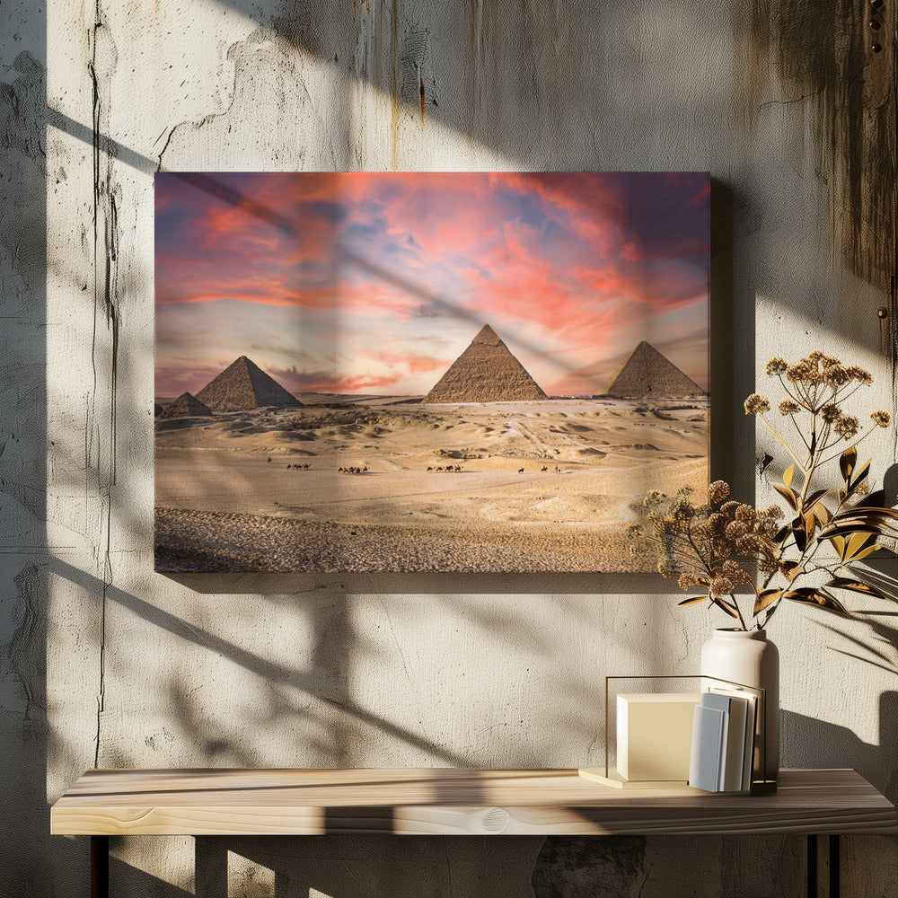 The 9 Pyramids of Giza