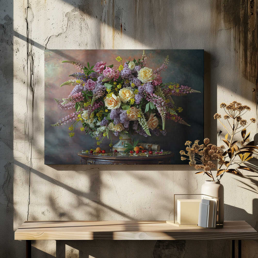 Still life with flowers