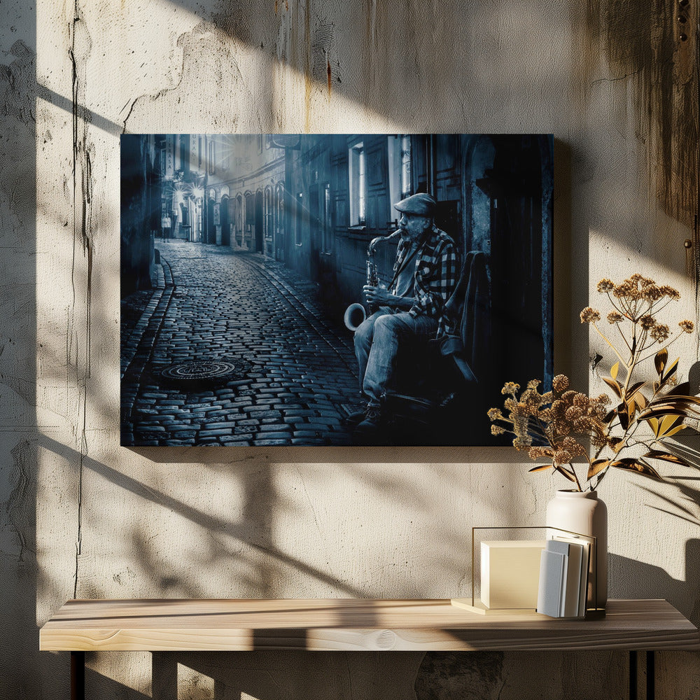 Art Prints of Lonely Blues