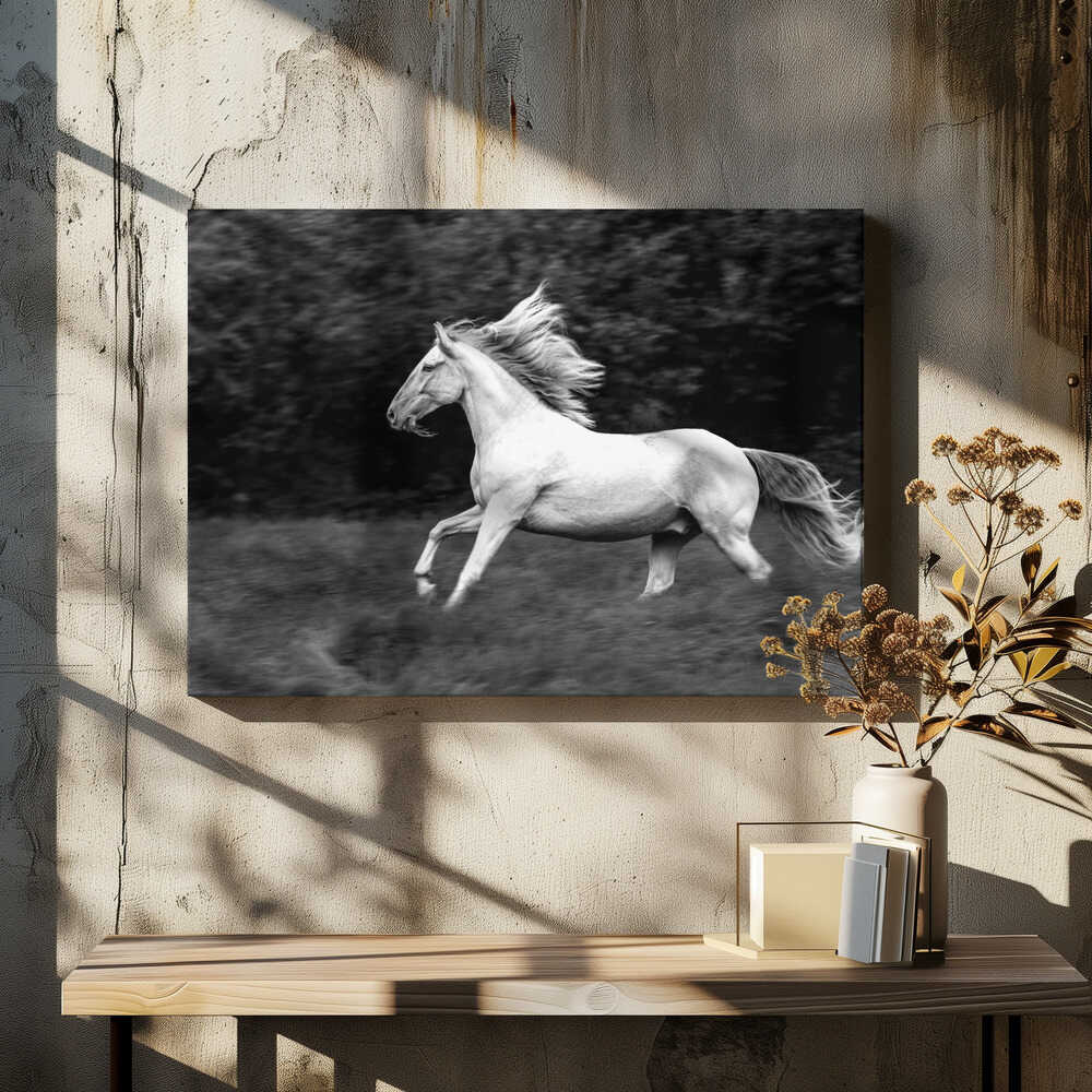 a short story about a tuft of grass in a horse's mouth