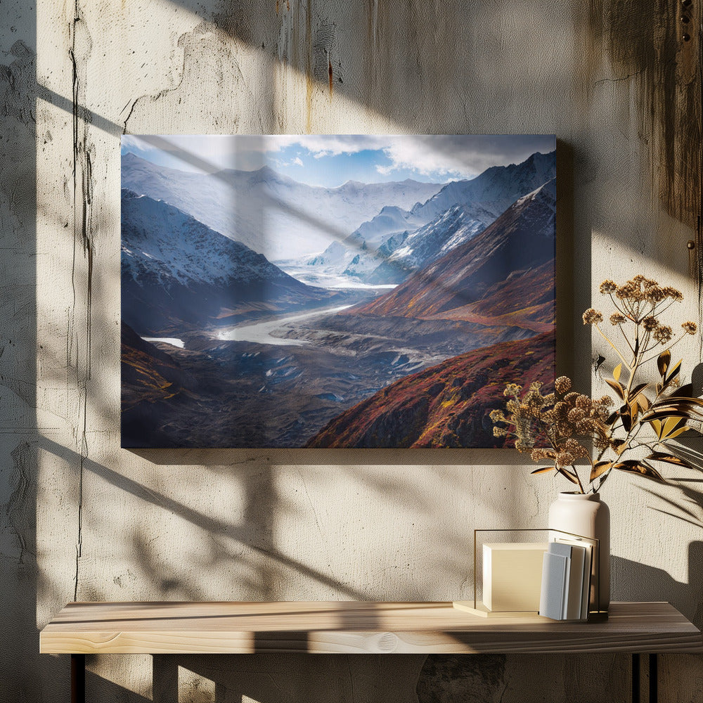 Alaska fall to winter