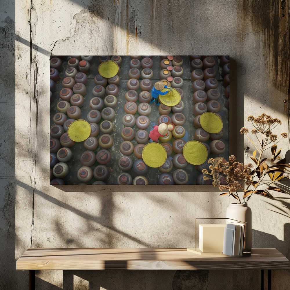 Making Soya Bean Paste