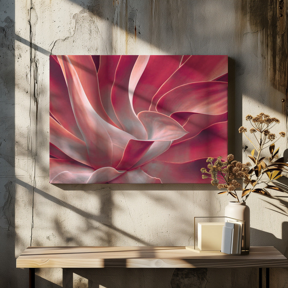 Leaves like satin ribbons