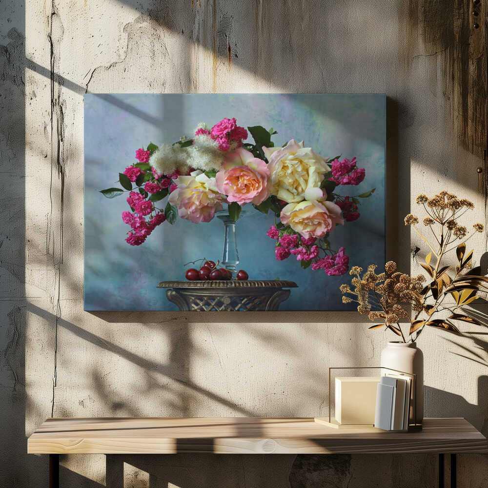 Still life with roses