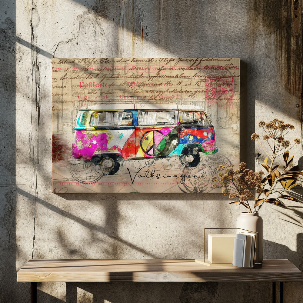 vw combi art