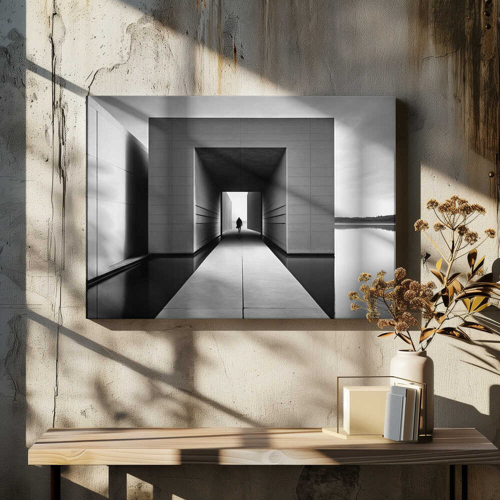 Minimalism Square Building