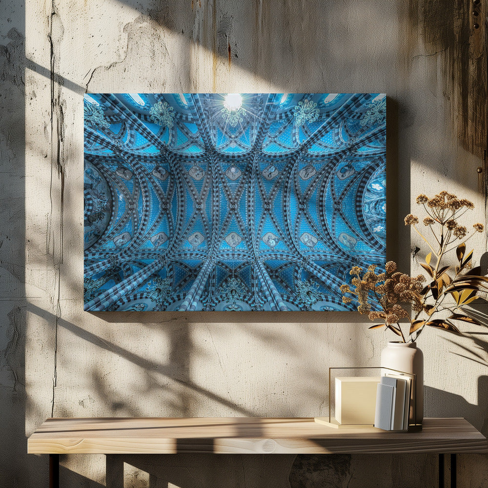 Sunlight through the Celling of a Church in Buenos Aires