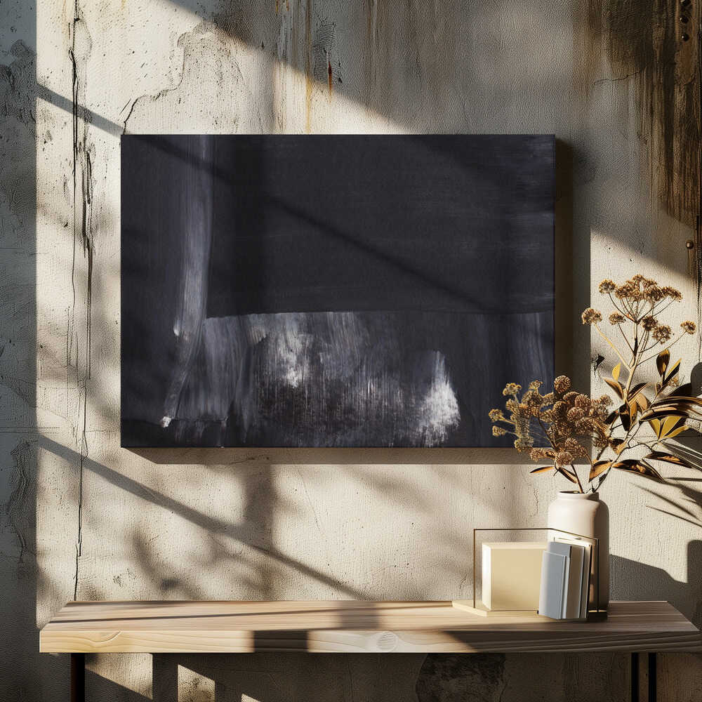 Monochrome Tones With Sweeping Brushstrokes