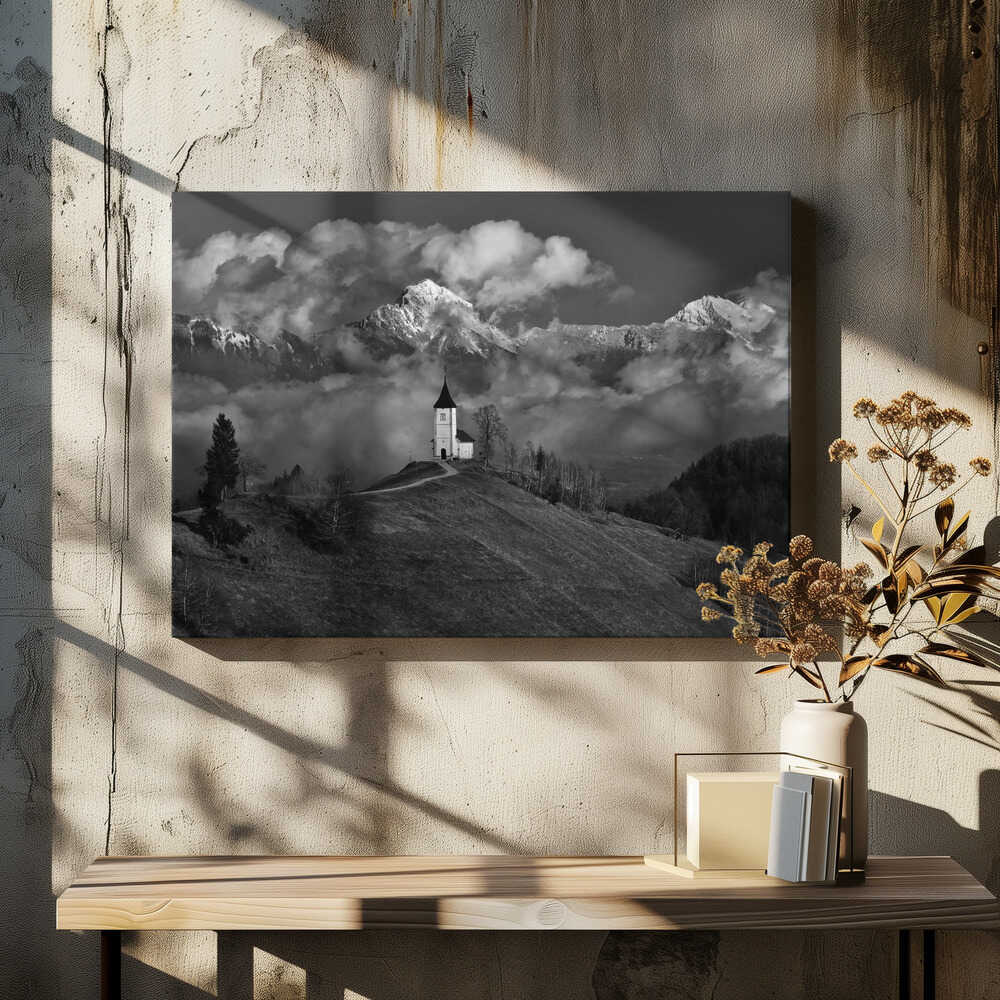 Surrouned by mountains