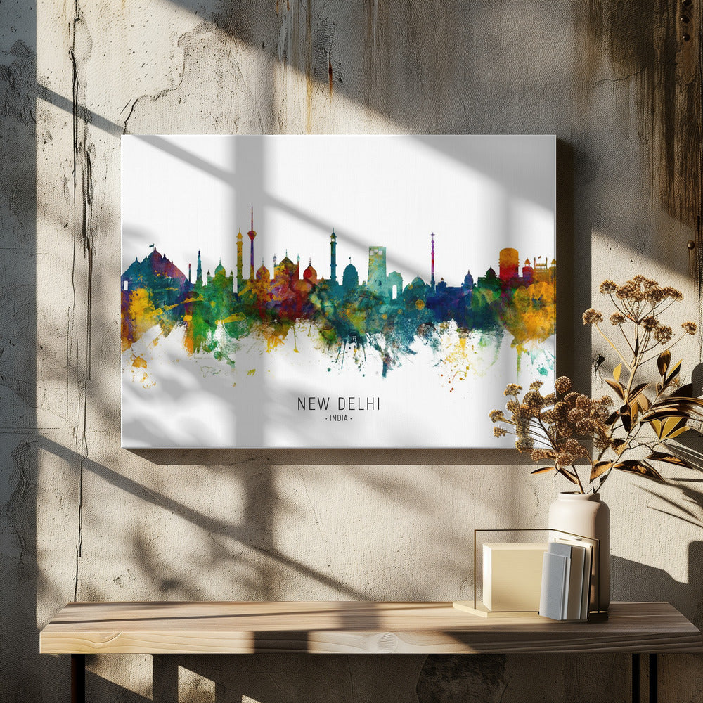 New Delhi India Skyline