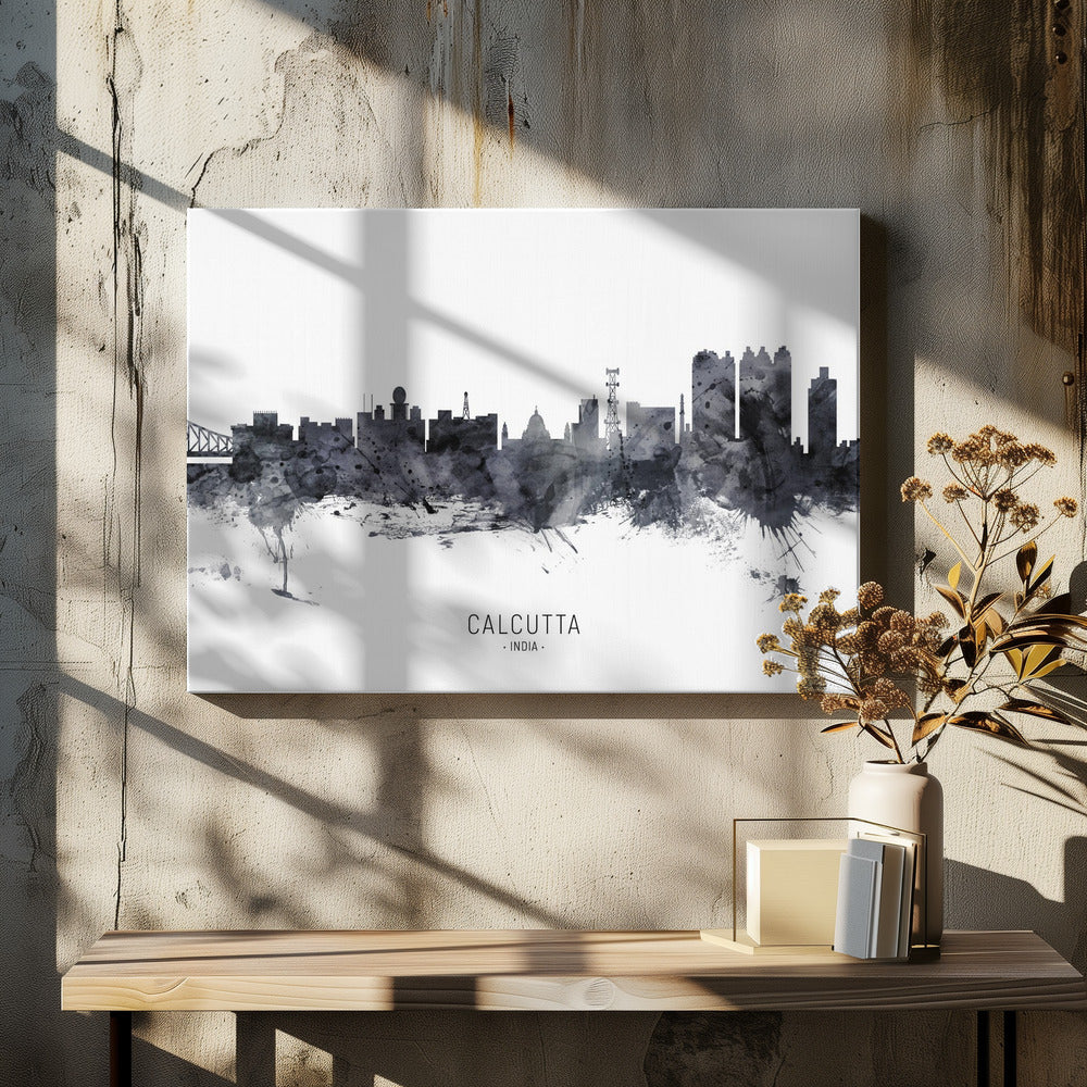 Kolkata (Calcutta) India Skyline
