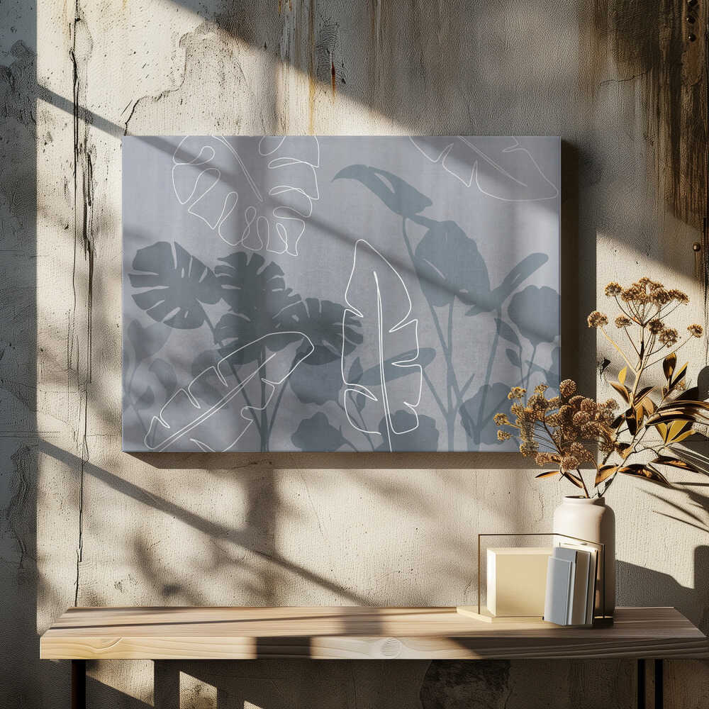 Abstract Botanical and Line