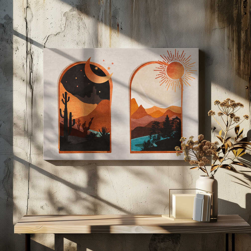 Desert's Dawn & Dusk