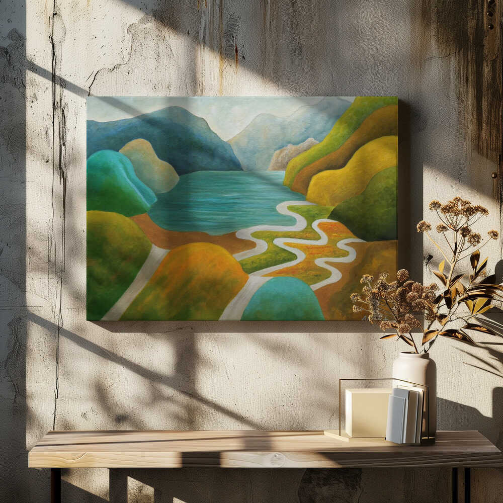 Echoes In the Blue Pond