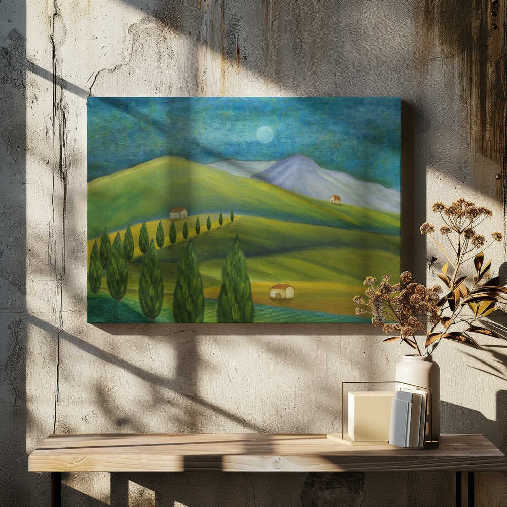 Moon Holding a Light