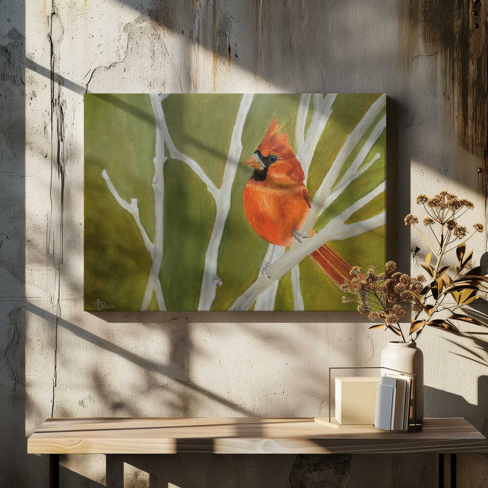 Cutest Ambushed Cardinal