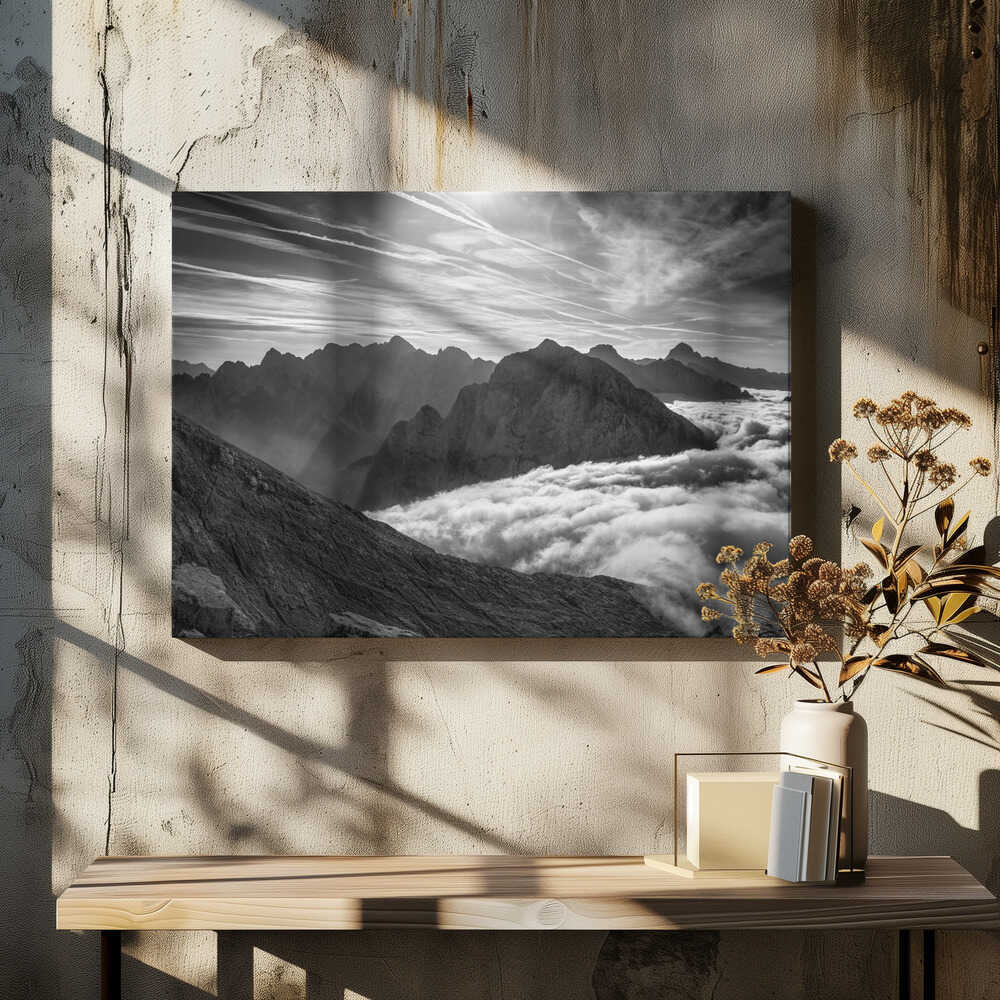 Above the sea of fog