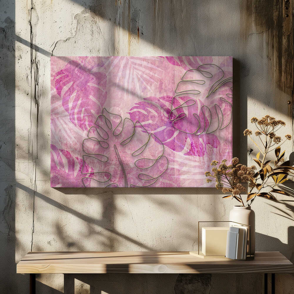 Tropics Embellishment Pink