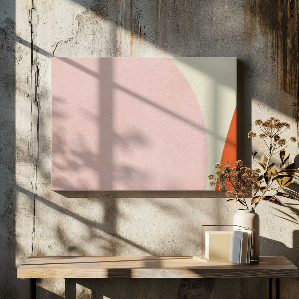 Warm Pastel Geometry