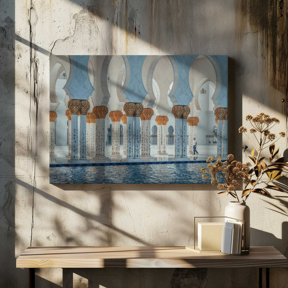 Sheikh Zayed Grand Mosque in Abu Dhabi